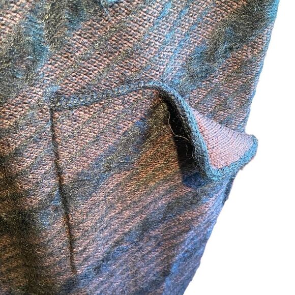 0331 Vintage Boho Micheline Boucher Mohair Multi Stitch Sleeveless Sweat… - Picture 4 of 11